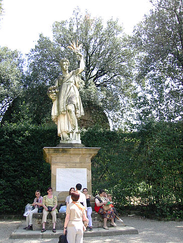 Foto Statue am Palazzo Pitti