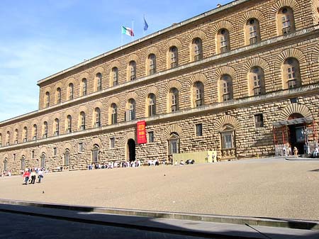 Foto Palazzo Pitti von außen