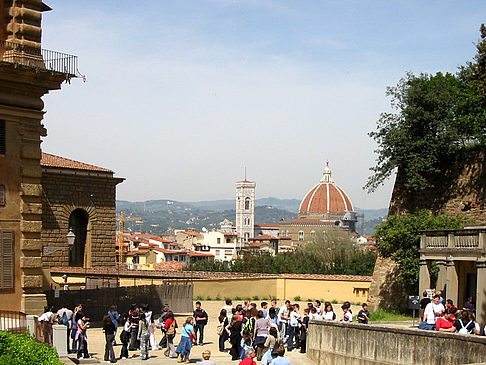 Palazzo Pitti von außen Foto 