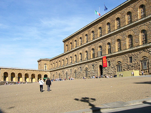 Foto Palazzo Pitti von außen