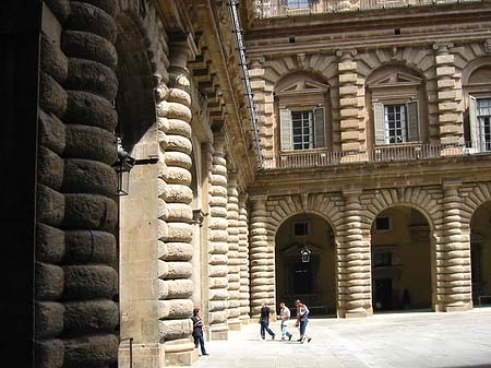 Foto Palazzo Pitti von außen - Florenz