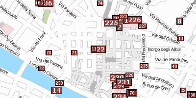 Florenz Stadtplan